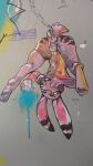 2024 9:16 anthro balls biped buttplug chain chastity_cage chastity_cage_only chastity_device chastity_device_only disney facial_markings fur gas_mask genitals graffiti half-closed_eyes head_markings hi_res holding_object ittybittykittytittys jack_savage lagomorph leporid male mammal markings mask narrowed_eyes navel nipples nude paint plug_(sex_toy) rabbit scut_tail sex_toy short_tail solo spray_can spray_paint striped_body striped_ears striped_face striped_fur stripes suspended_via_buttplug suspension tail upside_down zootopia