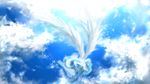  angel clouds hatsune_miku mariwai_(marireroy) sky vocaloid wings 