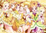  bike_shorts blonde_hair blush bow brooch bubble_skirt clover color_connection cure_bright cure_lemonade cure_muse_(yellow) cure_peace cure_pine cure_sunshine double_v dress eyelashes four-leaf_clover fresh_precure! frilled_dress frilled_skirt frilled_sleeves frills futari_wa_precure futari_wa_precure_max_heart futari_wa_precure_splash_star hair_color_connection hair_ornament heart heart_hair_ornament heartcatch_precure! hug hyuuga_saki jewelry kasugano_urara_(yes!_precure_5) kise_yayoi kujou_hikari lace long_hair look-alike looking_at_viewer magical_girl miniskirt multiple_girls musical_note myoudouin_itsuki one_eye_closed precure ribbon shiny_luminous shirabe_ako shorts shorts_under_skirt skirt smile smile_precure! suite_precure suzume_inui twintails v yamabuki_inori yellow yellow_bow yellow_shorts yellow_skirt yes!_precure_5 yes!_precure_5_gogo! 