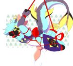 4_ears 4_toes anthro ball_gag balls bdsm big_penis blue_body blue_fur blue_hair bodily_fluids bondage bound bow_ribbon christmas christmas_tree collar collar_only cum cum_drip cum_dripping_from_penis cum_string dipstick_ears dipstick_limbs dripping ear_markings erection feet festive_winter fish front_view fully_bound fur gag gagged genital_fluids genitals hair hands_behind_head hands_tied hi_res hindpaw holidays hybrid inner_ear_fluff knot knotted_penis legs_tied machine male marine multi_ear multicolored_body multicolored_ears multicolored_fur nude pawpads paws penis pilvi_owo pink_inner_ear plant protogen protogen_visor raised_tail restraints rope rope_bondage rope_harness screen screen_face shark side_view simple_background solo suspended_in_midair suspension suspension_bondage tail toes tree tuft white_body white_fur yellow_pawpads