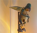  belly bottomless clothed clothing dinojrfrk2 figurine half-dressed male model overweight photo real star_wars toy toydarian trunk watto webbed_feet wings 