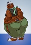  butt_crush clothed clothing female looking_away obese overweight standing yasminachan 