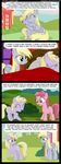  amber_eyes animal_ears bed berry_pinch_(mlp) blanket blonde_hair building bush comic cute cutie_mark derpy_hooves_(mlp) detailed_background dinky_hooves_(mlp) english_text equine eye_contact eyes_closed female feral friendship_is_magic fur green_eyes grey_fur hair horn horse hug mammal my_little_pony open_mouth pegasus pillow pink_fur pink_hair pony sleeping tail text unicorn veggie55 window wings young 