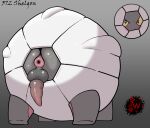 anal_access animal_genitalia animal_penis anus backsack balls big_butt butt darkened_genitalia digital_media_(artwork) dragon erection feral generation_3_pokemon genitals hi_res looking_back male mythological_creature mythological_scalie mythology nintendo on_model penis pokemon pokemon_(species) presenting presenting_hindquarters puffy_anus rapistwerewolf rear_view scalie shelgon shell simple_background solo