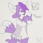 1:1 animal_genitalia animal_penis anthro ball_lick balls breasts canine_genitalia canine_penis disembodied_penis duo erection fan_character female generation_6_pokemon genitals humanoid_genitalia humanoid_pussy jm-luxro knot lewxen licking luxro male male/female medium_breasts meowstic nintendo oral penis penis_on_face pokemon pokemon_(species) pussy sex sketch tongue