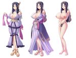  black_hair breasts cleavage erect_nipples high_heels huge_breasts kyonyuu_fantasy kyonyuu_fantasy_gaiden lingerie nipples panties rokusaanu_do_dejiiru thong tiara underwear waffle 