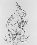 alister_azimuth anal anal_penetration anthro balls big_balls big_penis bodily_fluids cum cum_drip cum_in_ass cum_inside cum_on_balls cum_on_face cum_on_own_balls cum_on_own_penis cum_on_partner cum_on_partner&#039;s_face cum_on_penis cum_on_self cum_splatter cum_while_penetrated cumshot dripping duo ejaculation genital_fluids genitals greyscale legs_around_partner lombax male male/male mammal monochrome muscular muscular_anthro muscular_arms muscular_bottom muscular_male muscular_sub open_mouth pecs penetration penile penile_penetration penis penis_in_ass ratchet_(ratchet_and_clank) ratchet_and_clank sex size_difference small_but_hung small_dom_big_sub small_top_big_bottom sony_corporation sony_interactive_entertainment stand_and_carry_position standing standing_sex submissive tompi_(artist)