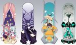  arm_cannon black_rock_shooter black_rock_shooter_(character) fork hatsune_miku kagamine_rin kagamine_rin_(roshin_yuukai/hard_rkmix) koi_wa_sensou_(vocaloid) lots_of_laugh_(vocaloid) megaphone multiple_girls natsuki_yuu_(minamino_tsuki) roshin_yuukai_(vocaloid) songover spoon twintails vocaloid weapon 