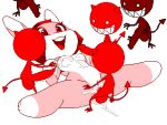 2020 animated anthro anthro_penetrated balls bodily_fluids breasts butt cherry_bunny cherry_bunny_demon_hunter clothing cum cum_from_pussy cum_in_pussy cum_inside cum_on_breasts cumshot defeated digital_media_(artwork) double_handjob ejaculation facial_markings female female_penetrated fur gabs69 gabs_exe69 game_cg game_over_screen gangbang genital_fluids genitals group group_sex handjob head_markings high-angle_view humanoid humanoid_on_anthro humanoid_penetrating humanoid_penetrating_anthro interspecies lagomorph larger_female leaking_cum leg_markings leporid male male/female male_on_anthro male_penetrating male_penetrating_female mammal markings mask_(marking) multicolored_body multicolored_fur nipples open_mouth orgasm panties penetration penile penile_penetration penis penis_in_pussy pink_body pink_bunny pink_fur pixel_(artwork) pixel_animation pussy rabbit sex size_difference small_dom_big_sub smaller_male socks_(marking) spread_legs spreading tail tears teeth tongue two_tone_body two_tone_fur underwear vaginal vaginal_penetration white_body white_fur xylas 