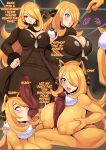 absurd_res ahegao anthro areola ball_suck big_breasts big_penis blonde_hair bodysuit breast_play breasts clothing costume cynthia_(pokemon) duo erect_nipples erection female generation_1_pokemon genitals hair hi_res huge_breasts human hypno_(pokemon) hypnosis interspecies long_hair looking_pleasured male male/female mammal mind_control nintendo nipple_outline nipples nude oral penis pokemon pokemon_(species) pokemon_bodysuit pokemon_champion pokemon_costume pokephilia questionable_consent revolverwing sex skinsuit sucking thick_thighs tight_clothing titfuck transformation vein veiny_penis wide_hips