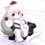  animal_ears artist_request hat inubashiri_momiji lowres oekaki solo tokin_hat touhou wolf_ears 