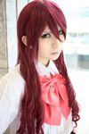  armband atlus cosplay highres kaminariko kirijou_mitsuru persona persona_3 photo red_hair redhead school_uniform serafuku 