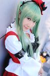  c.c. code_geass cosplay frills green_hair hat natsuki photo ruffles twintails 