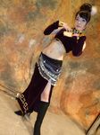  boots cosplay dynasty_warriors midriff miku photo shin_sangoku_musou zhen_ji 