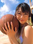  basketball bikini braid glasses photo swimsuit tokito_ami twin_braids 