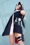  ari_(model) cloak cosplay gloves highres kunoichi mai_hime my-hime ninja okuzaki_akira photo 