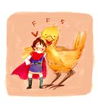  bird boco butz_klauser chocobo copyright_name final_fantasy final_fantasy_v friends heart kuzumosu male_focus 