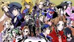 :d aerith_gainsborough bartholomew_fatima big_hero_6 bishoujo_senshi_sailor_moon black_hair black_hat black_jacket black_pants black_suit blonde_hair blue_hair blue_sailor_collar blue_skirt botan_(yu_yu_hakusho) bow breasts brown_hair celes_chere character_request closed_mouth cloud_strife commentary_request copyright_request crop_top crossover double_bun dragon_quest dragon_quest_xi edgar_roni_figaro elbow_gloves elena_(ff7) eyepatch final_fantasy final_fantasy_vi final_fantasy_vii final_fantasy_xv gakuran ginga_eiyuu_densetsu gloves green_hair hair_bun hat highres hiro_hamada jacket james_(pokemon) japanese_clothes jessie_(pokemon) kageyama_shigeo kimetsu_no_yaiba kimono long_hair long_sleeves looking_at_viewer magical_girl martina_(dq11) miniskirt mob_psycho_100 motsutei multiple_boys multiple_crossover multiple_girls necktie noctis_lucis_caelum open_mouth pants pink_kimono pleated_skirt pokemon pokemon_(anime) ponytail purple_eyes purple_hair red_bow red_hair rengoku_kyoujurou rufus_shinra sailor_collar sailor_moon sailor_senshi_uniform school_uniform setzer_gabbiani shirt short_hair single_hair_bun skirt smile spiked_hair suit tank_top team_rocket team_rocket_uniform terra_branford tifa_lockhart tsukino_usagi twintails very_long_hair w white_gloves white_hair white_jacket white_shirt white_tank_top xenogears yu_yu_hakusho 