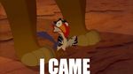  animated avian disney feral hornbill humor i_came image_macro lol_comments loop male meme mufasa reaction_image screencap text the_lion_king what zazu 
