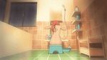  animated animated_gif ano_natsu_de_matteru bathroom long_hair non-web_source nude red_hair showering solo takatsuki_ichika 