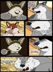 2017 angry anthro beard big_muscles bruised_eye canid canine canis cesar_(xxsparcoxx) clothed clothing comic cracked_ground facial_hair fennec_fox fox fur gladiator grey_body grey_fur group headgear headwear hi_res huge_muscles kraso_(xxsparcoxx) male mammal multicolored_body multicolored_fur multiple_scenes muscular muscular_anthro muscular_male open_mouth red_fox spanish_text speech_bubble teeth teofacio_larna text toga trio true_fox two_tone_body two_tone_fur warrior white_body white_fur wolf wounded xxsparcoxx