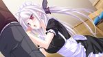  censored elf game_cg gray_hair maikaze_no_melt penis suzu_(suzukaze_no_melt) whirlpool 