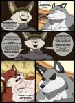 2017 anthro arena big_muscles blue_eyes bodily_fluids bruised_eye canid canine canis cesar_(xxsparcoxx) clothed clothing comic cracked_ground crying eyes_closed fennec_fox fox fur gladiator grey_body grey_fur group headgear headwear hi_res huge_muscles kraso_(xxsparcoxx) male mammal multicolored_body multicolored_fur multiple_scenes muscular muscular_anthro muscular_male open_mouth red_fox spanish_text speech_bubble tears teeth teofacio_larna text toga trio true_fox two_tone_body two_tone_fur warrior white_body white_fur wolf wounded xxsparcoxx