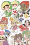  absurdres black_hair blonde_hair blue_eyes blush brown_hair dancho_no_mori dark_pit facial_hair falco_lombardi ganondorf green_hair highres kazama_jun kid_icarus kid_icarus_uprising kirby kirby_(series) link long_hair luma_(mario) mario_(series) meta_knight mishima_kazuya multiple_boys multiple_girls mustache no_mask on_bed pac-man pac-man_(game) palutena petey_piranha pichu piranha_plant pit_(kid_icarus) pokemon princess_daisy princess_shokora princess_zelda red_hair slippy_toad star_fox super_smash_bros. the_legend_of_zelda the_legend_of_zelda:_a_link_to_the_past the_legend_of_zelda:_ocarina_of_time the_legend_of_zelda:_the_wind_waker toon_link viridi wario wario_land wario_land_4 