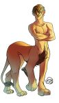 2013 animal_ears animal_humanoid animal_nose centaur equid equid_taur european_mythology felid felid_humanoid felid_taur greek_mythology hair hair_over_eyes human humanoid humanoid_face humanoid_taur hybrid lion lion_humanoid lion_taur male mammal mammal_humanoid mammal_taur muscular muscular_male mythology naturally_censored navel nipples nude pantherine pantherine_humanoid pantherine_taur signature smile smiling_at_viewer smirk smirking_at_viewer solo taur tongue tongue_out unknown_artist urmahlullu
