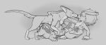 anal anal_knotting anal_penetration animal_genitalia animal_penis anthro anthro_on_anthro anthro_on_feral anthro_penetrated balls bestiality biped bodily_fluids canine_genitalia canine_penis canyne capcom cum cum_on_face denim_(artist) denim_jackett erection felid felyne feral feral_penetrating feral_penetrating_anthro french_kissing genital_fluids genitals glans group group_sex hi_res hooves humanoid_genitalia humanoid_penis hybrid interspecies kissing knot knotting lagomorph leporid lynian male male/male male_penetrated male_penetrating male_penetrating_male mammal monster_hunter oral palamute palico penetration penile penile_penetration penis penis_in_ass quadruped rabbit rimming scut_tail sex short_tail tail threesome trio