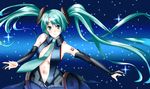  bad_id bad_pixiv_id blush breasts gloves green_eyes green_hair hatsune_miku hatsune_miku_(append) long_hair medium_breasts necktie smile solo tomato_(lycopene) twintails very_long_hair vocaloid vocaloid_append 