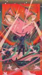  1boy 1girl asaya_kanata bird dove electric_guitar gibson_es-335 guitar guitar_strap headphones headphones_around_neck highres instrument monitor music nanjou_(kumoodisan) orie_yu playing_guitar playing_instrument suufunkan_no_yell_wo 