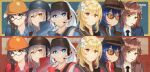  6+girls absurdres acrylicstroke belle_(zenless_zone_zero) blonde_hair blu_engineer_(tf2) blu_scout_(tf2) blu_sniper_(tf2) blu_soldier_(tf2) blu_spy_(tf2) blue_eyes blue_hair blue_jacket blue_necktie blue_shirt braid brown_eyes brown_hair brown_vest bullet bulletproof_vest cigarette closed_mouth collared_shirt commission commissioner_upload cosplay dog_tags earrings engineer engineer_(tf2) engineer_(tf2)_(cosplay) entropy_(honkai_impact) female_dreamseeker_(honkai_impact) flower formal_clothes genshin_impact glasses green_eyes grey_hair hair_flower hair_ornament hat headphones helmet highres honkai:_star_rail honkai_(series) honkai_impact_3rd jacket jewelry kiana_kaslana kiana_kaslana_(herrscher_of_flamescion) long_hair looking_at_viewer lumine_(genshin_impact) medium_hair mihoyo multiple_girls necktie non-web_source orange_eyes ponytail red_engineer_(tf2) red_jacket red_necktie red_scout_(tf2) red_shirt red_sniper_(tf2) red_soldier_(tf2) red_spy_(tf2) rosa_(tears_of_themis) scout_(tf2) scout_(tf2)_(cosplay) semi-rimless_eyewear shirt short_hair short_sleeves single_earring smile smoking sniper_(tf2) sniper_(tf2)_(cosplay) soldier_(tf2) soldier_(tf2)_(cosplay) spy_(tf2) spy_(tf2)_(cosplay) stelle_(honkai:_star_rail) striped_clothes striped_jacket sunglasses team_fortress_2 tears_of_themis trailblazer_(honkai:_star_rail) upper_body vertical-striped_clothes vertical-striped_jacket very_long_hair vest white_flower white_hair white_shirt yellow_eyes zenless_zone_zero 