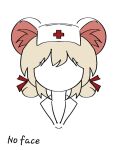 anthro blonde_hair blush breasts clothed clothing english_text female fur hair hat headgear headwear house_mouse lorna_(terrible_mouse) mammal milana1313 mouse murid murine nurse nurse_clothing nurse_headwear rodent simple_background smile solo tail terrible_mouse text white_background white_body white_fur