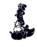 ambiguous_gender animal_genitalia animal_penis anthro balls belly big_balls big_belly big_penis canine_genitalia canine_penis duo female genitals goo_creature herm huge_balls huge_penis humanoid hyper hyper_balls hyper_genitalia hyper_penis intersex intersex/female mixlingvoid nipples panacea_(mixlingvoid) penis size_difference soul_(mixlingvoid) tail tail_mouth taur unusual_anatomy unusual_tail