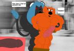 abs absurd_res all_purpose_animal_(species) anthro bdsm big_penis bound city crosscityla detailed_background dialogue english_text enslaved eyewear felid feline genitals glasses hands_behind_back hi_res humanoid_genitalia humanoid_penis humping hybrid lion lucasfilm male male/male mammal moan muscular muscular_male nega_(kumbartha) nerd nipple_fetish nipple_play nipples pantherine pec_grab pecs penetration penis ralph_the_all_purpose_animal sex slave text the_ladd_company twice_upon_a_time_(film) vein veiny_penis