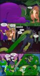 2025 absurd_res amphibian anthro blue_body bodysuit breasts brown_body brown_fur carrying_another clothed clothing coiling comic curvy_figure deep_throat dialogue digital_media_(artwork) duo elemental_creature english_text female female/female feral flora_fauna forest forked_tongue french_kissing frog fur green_body group hair hi_res human jajuka jasper_(tacokurt) jungle jungle_background kissing lagomorph larger_male leporid long_ears long_tail long_tongue male male/female male/male mammal mokadu nude onomatopoeia open_mouth oral oral_penetration outside penetration plant python python_(genus) rabbit rano_(tacokurt) reptile reverse_vore scales scalie size_difference skinsuit smile snake sound_effects tacokurt tail text thick_thighs tight_clothing tongue tree trio unconscious unconscious_male vore wide_hips willow_(tacokurt)