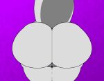 2023 aliasing anthro bent_over big_butt butt butt_shot digital_media_(artwork) dragon female genitals gradient_background grey_body hi_res huge_butt illuminion_(artist) multicolored_body mythological_creature mythological_scalie mythology nude presenting presenting_hindquarters purple_background purple_vulva raised_tail rear_view saphy_magistralis scalie simple_background solo standing tail thick_thighs two_tone_body vulva wide_hips wingless_dragon