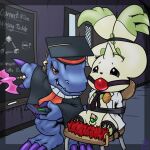 1:1 agumon anthro arms_tied ball_gag balls bandai_namco bdsm beady_eyes blue_body blush bound chair digimon digimon_(species) duo erection fake_agumon_expert fur furniture gag genitals hi_res legs_tied male male/male penile penis radasus red_eyes sex_toy student teacher teacher_and_student terriermon terriermon_assistant tickling vibrator vibrator_on_penis white_body white_fur