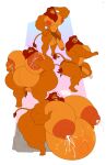 anthro baby_kick big_butt big_penis bobthetanuki bodily_fluids bottomwear butt clothing disney felid genitals hair hand_on_belly hi_res huge_penis hyper hyper_genitalia hyper_penis lactating lion loincloth male mammal moob_grab moobs mufasa muscular muscular_anthro overweight overweight_anthro overweight_male pantherine penis pregnant pregnant_male red_hair shrunk solo text the_lion_king