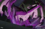 absurd_res activision comic digital_media_(artwork) dragon explosion fangs feral glowing glowing_eyes hi_res horn male malefor mythological_creature mythological_scalie mythology rock rubble scalie screaming signature solo spyro_the_dragon teeth wings zilonking