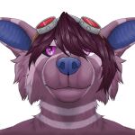 1:1 animated anthro blue_mouth blue_tongue bodily_fluids canid canine canis crux demosfen drooling fur hi_res hikaratu looking_at_viewer male mammal mouth_shot open_mouth pink_eyes purple_body purple_eyes purple_fur saliva saliva_on_tongue saliva_string short_playtime solo teeth throat tongue tongue_out vore wolf