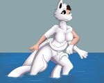 5:4 anthro black_eyes blue_eyes changed_(video_game) dripping dripping_wet female fur gender_transformation goo_creature goo_humanoid goo_transformation growth hi_res human human_to_anthro humanoid latex latex_transformation leg_grab limb_growth male male/female mammal mid_transformation mtf_transformation pool slime solo species_transformation squid_dog_(changed) tail tentacles tomek1000 transformation water white_body white_fur white_tail white_tentacles
