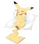 blush blush_lines blush_stickers bodily_fluids chisanakei clitoris colored colored_sketch dipstick_ears disembodied_tongue drooling ear_markings eyes_closed fellatio female feral fur generation_1_pokemon genitals hi_res lying multicolored_ears nintendo on_back open_mouth oral penile pikachu pillow pokemon pokemon_(species) saliva sex simple_background sketch sleep_sex sleeping solo sound_effects tongue vowelless vowelless_sound_effect vulva white_background yellow_body yellow_fur zzz