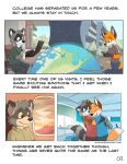 ailurid aircraft airplane airport anthro art_(pandapaco) beverage biro_(pandapaco) bottomwear canid canine cellphone cheek_tuft clothed clothing coffee coffee_mug comic computer detailed_background dialogue dipstick_tail electronics english_text epilogue eyewear facial_tuft footwear fox fully_clothed gloves_(marking) headphones hi_res holidays inside_airplane inside_plane jacket male mammal markings murid murine pandapaco phone planet procyonid raccoon rodent shoes smile swing tail tail_markings text topwear tuft url vehicle