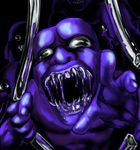 ao_oni bar blue_oni blue_skin fangs monster oni saliva teeth the_oni_(ao_oni) 