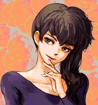  brown_eyes brown_hair kuno_kodachi kunou_kodachi leotard lowres ponytail ranma_1/2 