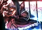  bad_id bad_pixiv_id bare_shoulders bug butterfly hat highres insect japanese_clothes katana light_smile mifuru off_shoulder pink_eyes pink_hair saigyouji_yuyuko short_hair solo sword touhou weapon 