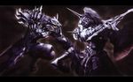  centauroid claws horn horse_orphnoch kamen_rider kamen_rider_555 monster morishita_naochika no_humans shield sword weapon wolf_orphnoch 