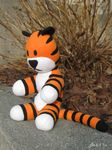  clearkid cute feline feral hobbes mammal photo plushie real tiger toy want_one 